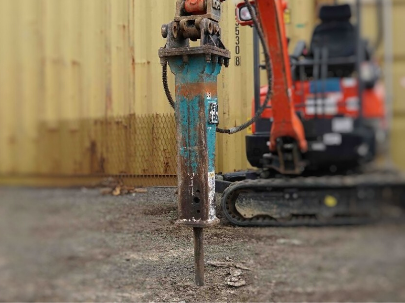 Rockbreaker Attachments for hire in Auckland