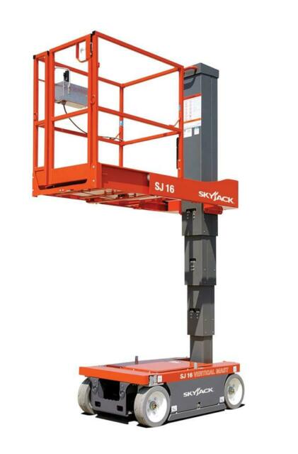 6.75m Mast Lift for hire in Auckland