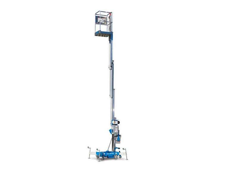 9.6m Vertical Mast Lift for hire in Auckland
