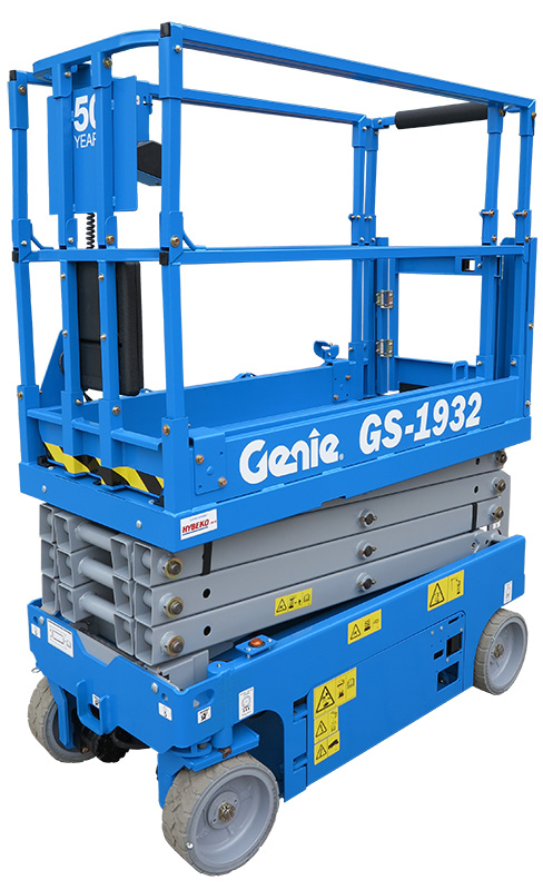 8m Electric Scissor Lift for hire in Auckland