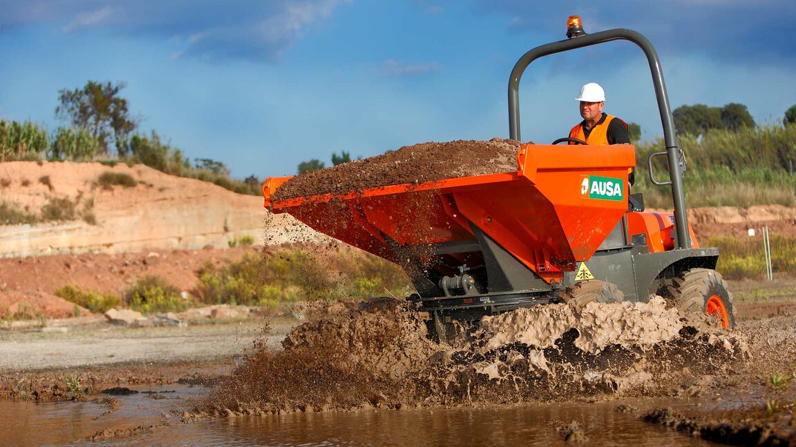 3.5T AUSA D350AHG Site Dumper