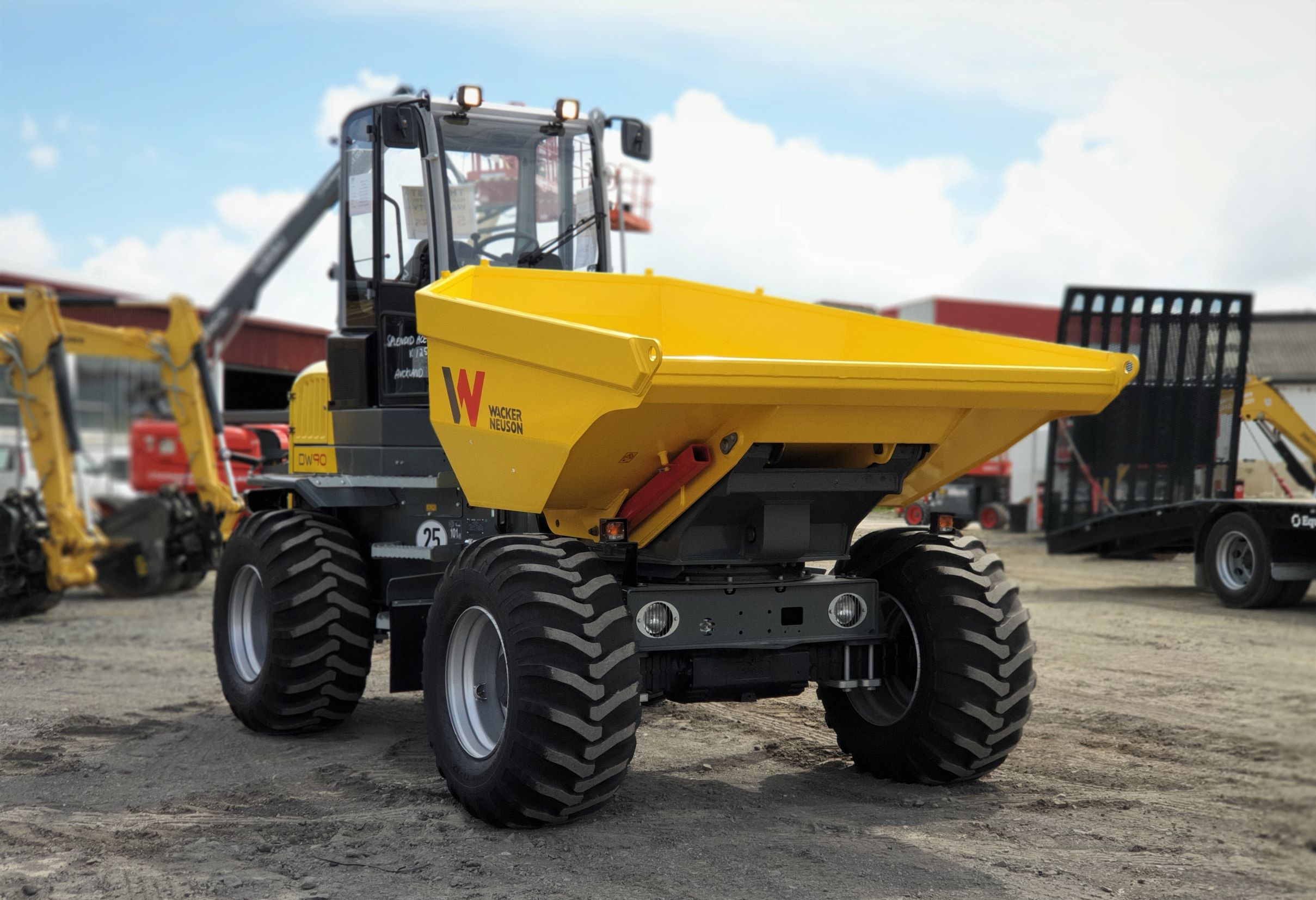 9T Site Dumper for hire in Auckland
