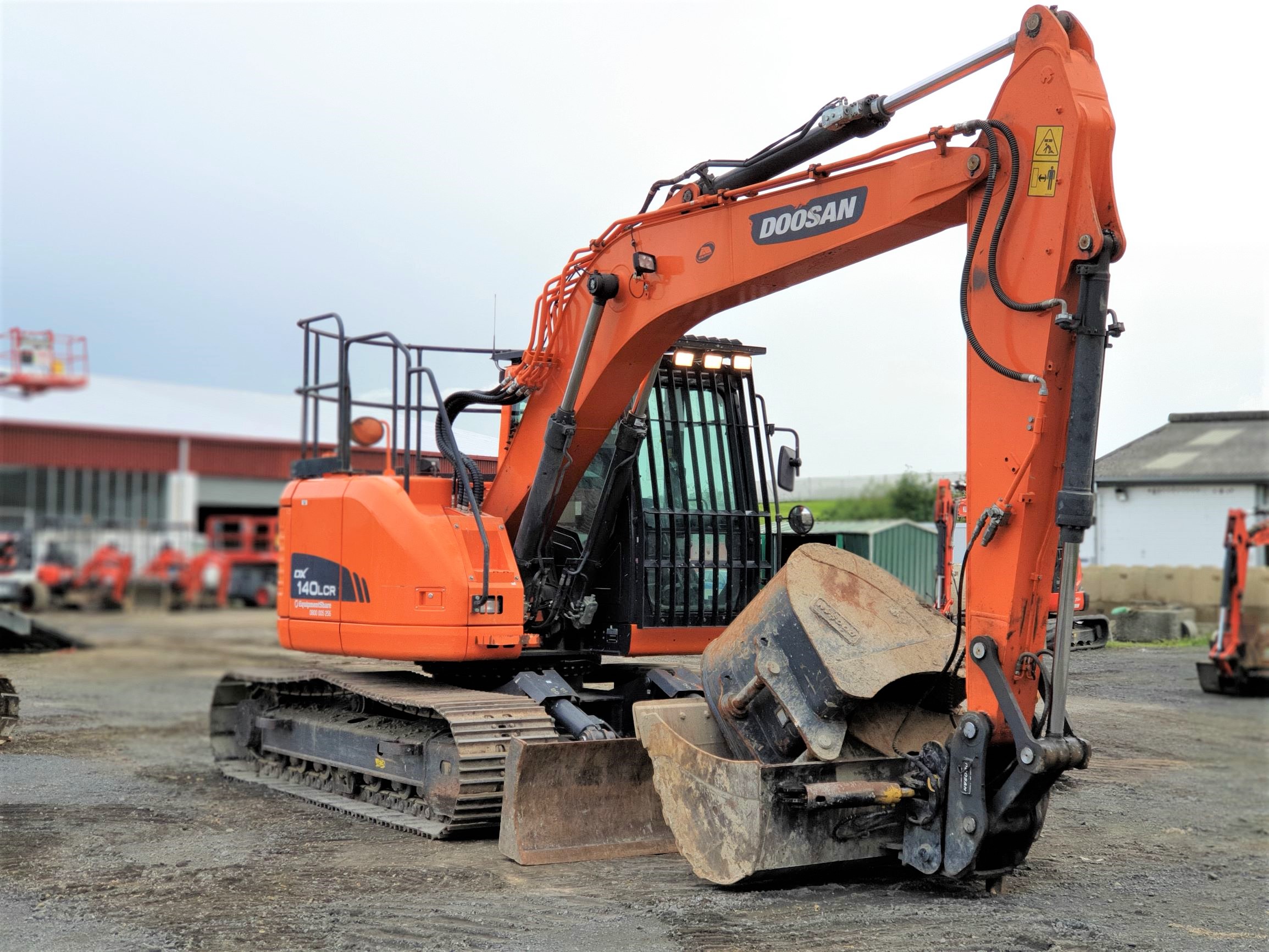 14T Excavator for hire in Auckland