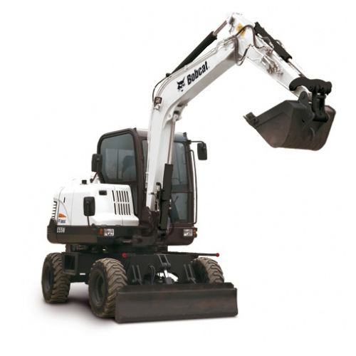 5T Wheeled Excavator for hire in Auckland