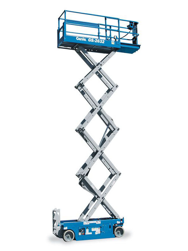 10m Electric Scissor Lift for hire in Auckland