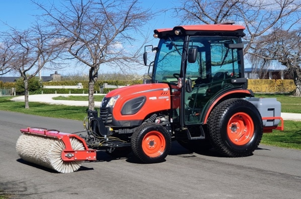 Tractor Sweepers equipment for hire in Auckland