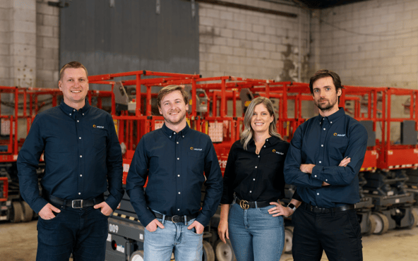 Thalia and Equipt sales team