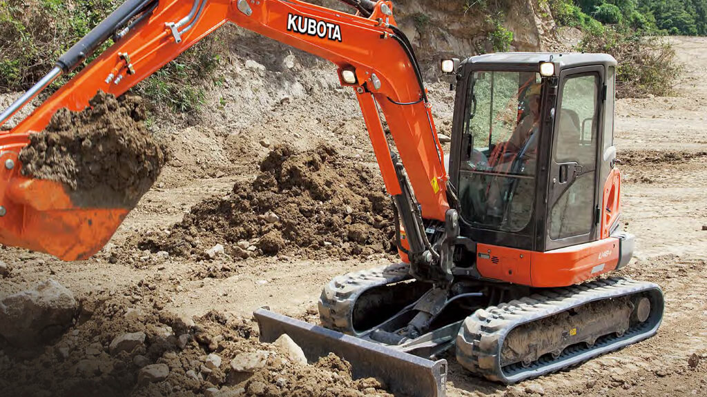 4.8T Kubota U48-4 Excavator
