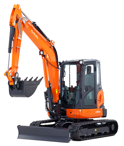 5.5T Excavator - Kubota U55-4
